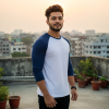 Raglan Full Sleeve T Shirt Men side